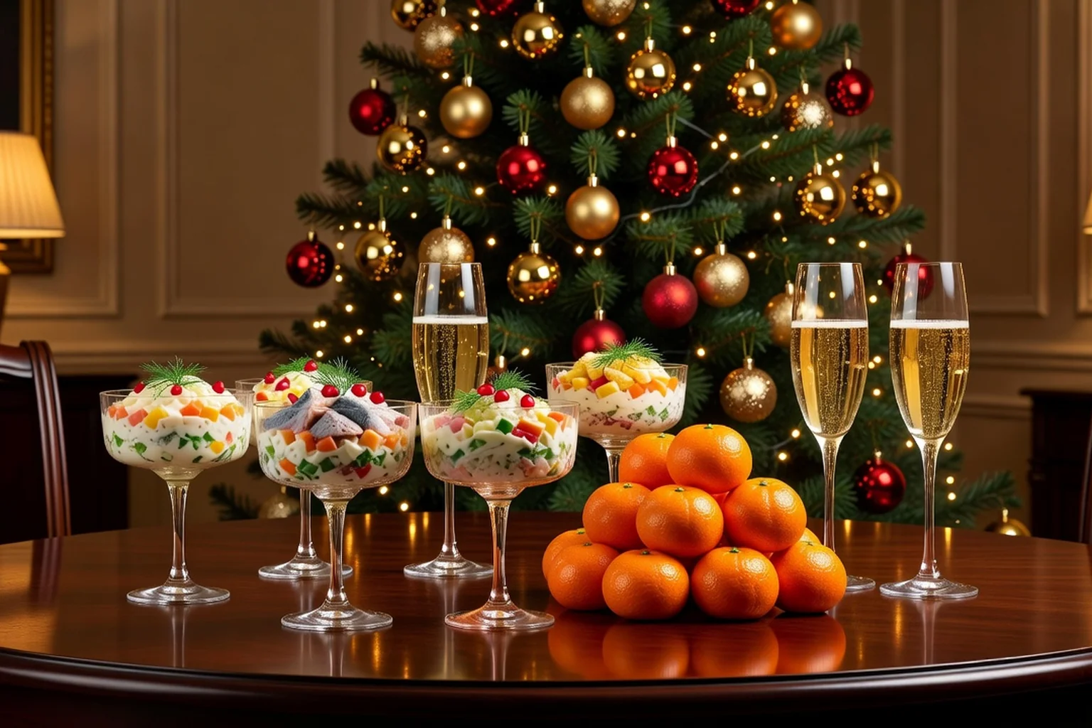 Nouvel An russe : traditions, repas de fete et Ded Moroz