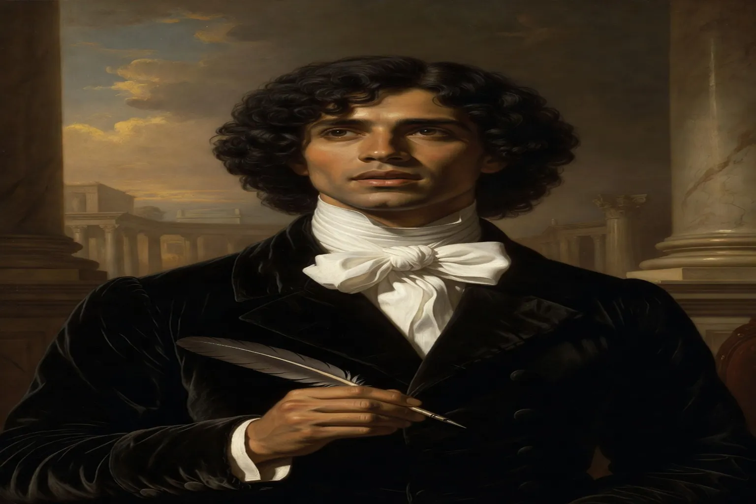 Alexandre Pouchkine, pere de la litterature russe